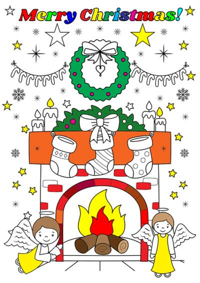 kolorowanki-xxl-pionowe - Kolorowanka-XXL-Merry-Christmas