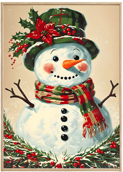 plakat_swiateczny_balwan