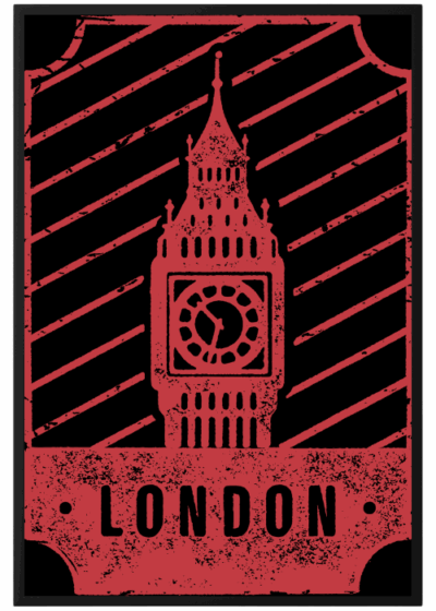Plakat Big Ben London