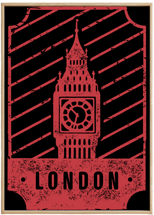 Plakat Big Ben London Kompozycja1