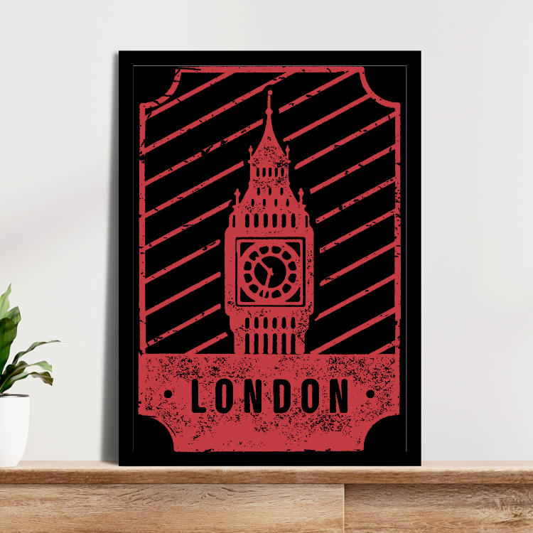 Plakat Big Ben London Kompozycja3