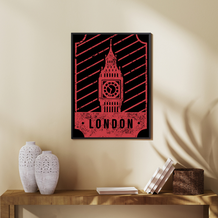 Plakat Big Ben London Kompozycja4