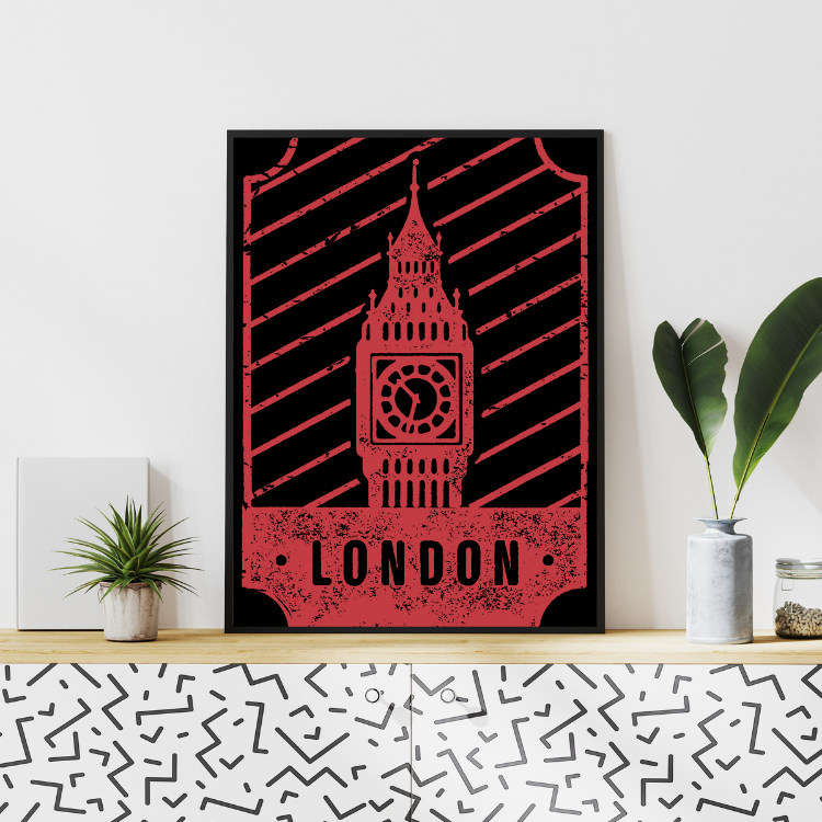 Plakat Big Ben London Kompozycja5