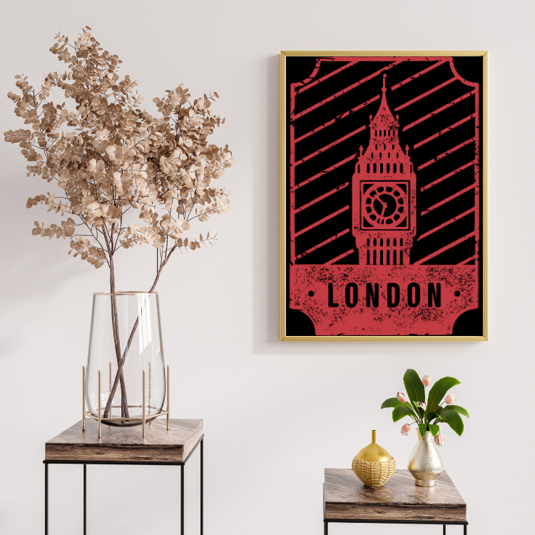 Plakat Big Ben London Kompozycja7