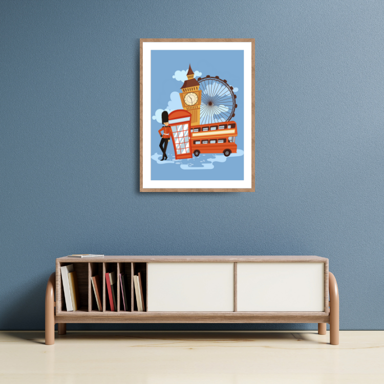 Plakat O Londynie Kompozycja2