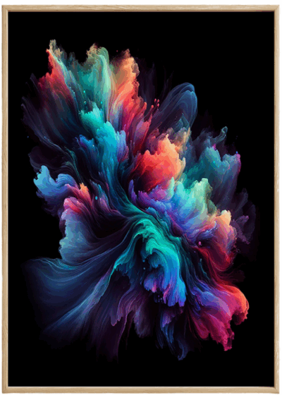 Plakat Dyfuzja Kolorów2