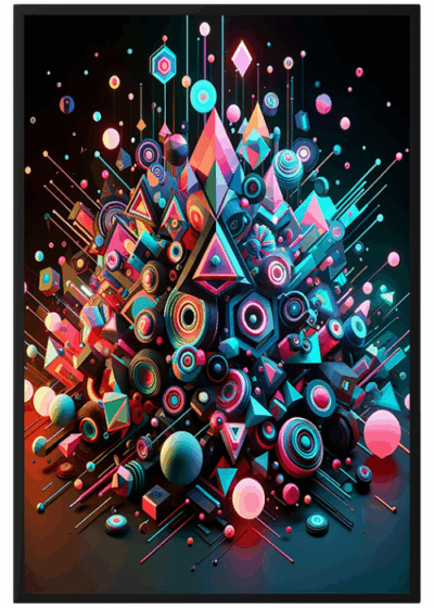 Plakat Dyfuzja Kształtów3