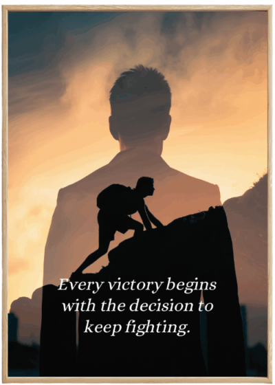 Plakat Every Victory