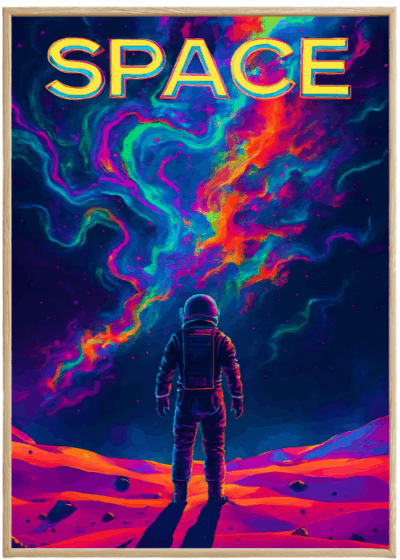 Plakat Kosmos Cybernetyczny