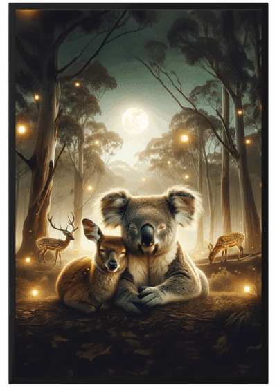 Plakat Leśne Śpiochy2