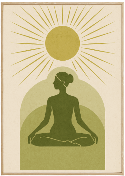 Plakat Medytacja
