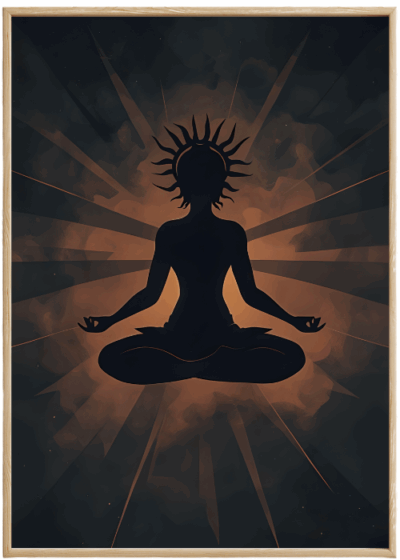 Plakat Medytacja Cienia