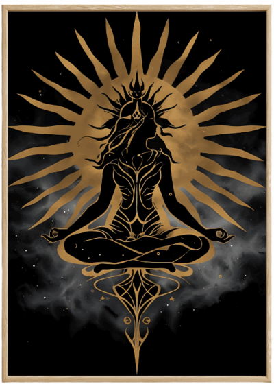 Plakat Medytacja Surrealistyczna