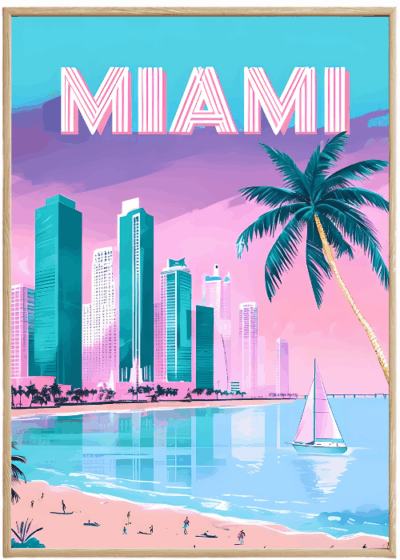 Plakat Miami