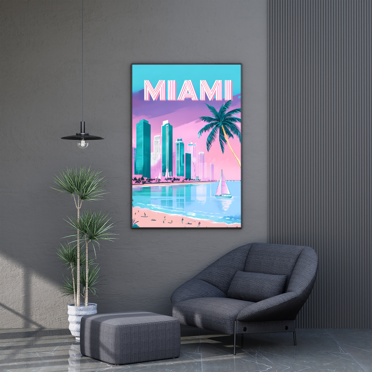 Plakat Miami Kompozycja3