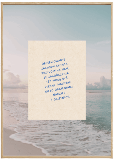 Plakat Nadzieja I Obietnica