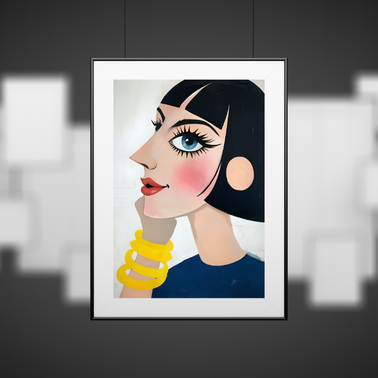 Plakat Ostra Kobieta Kompozycja2