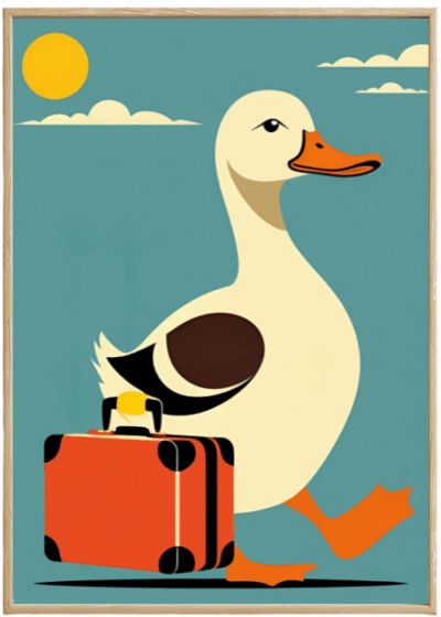 Plakat Wycieczka Kaczki