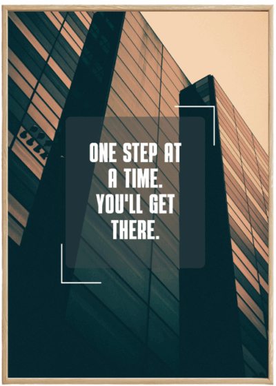 Plakat You Will Get There