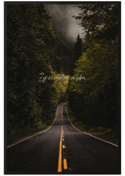 Plakat Żyj W Zgodzie