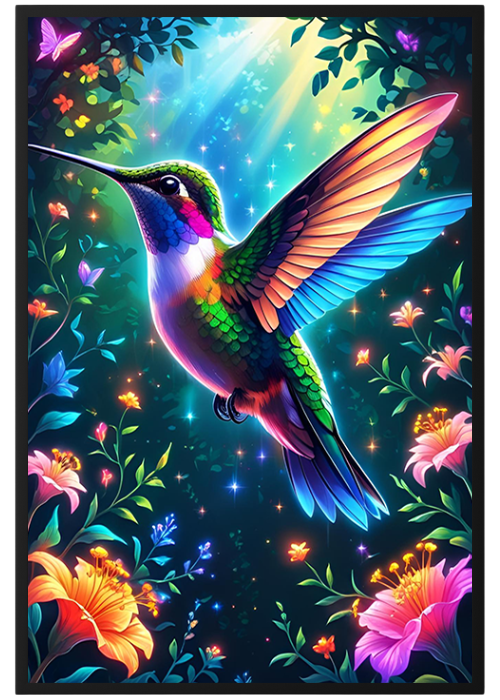 Plakat Koliber Kompozycja1