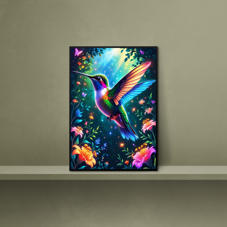 Plakat Koliber Kompozycja4