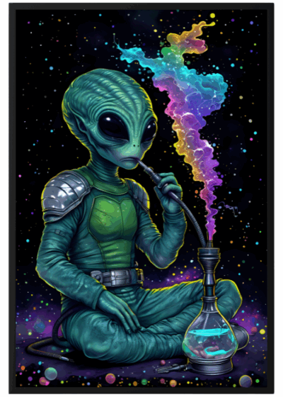 Plakat Kosmiczny Palacz