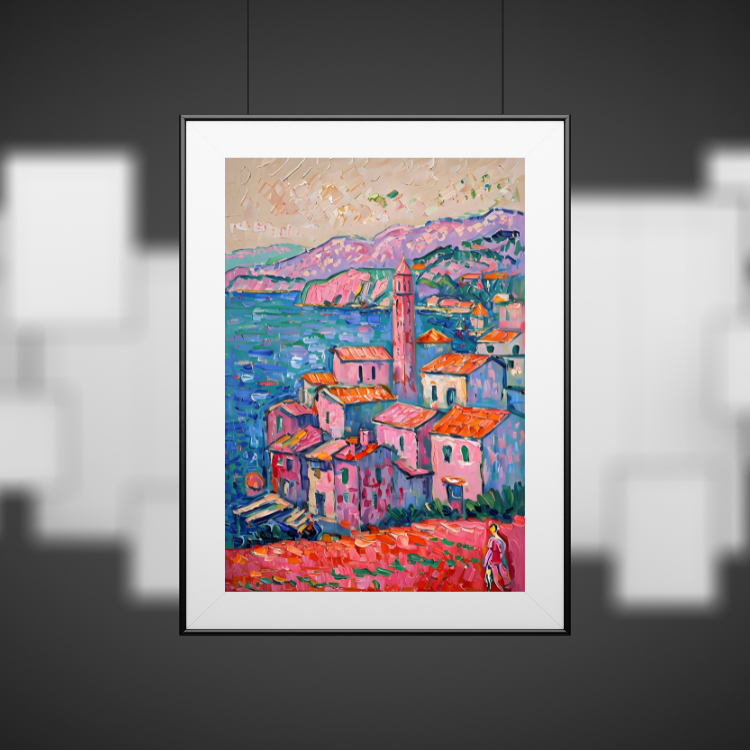Plakat Malowane Miasto Kompozycja2