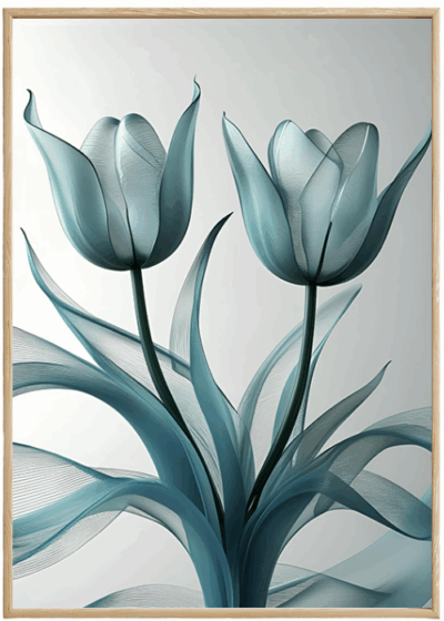 Plakat Tulipany Ze Szkła