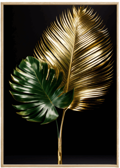 Plakat Złoty Liść