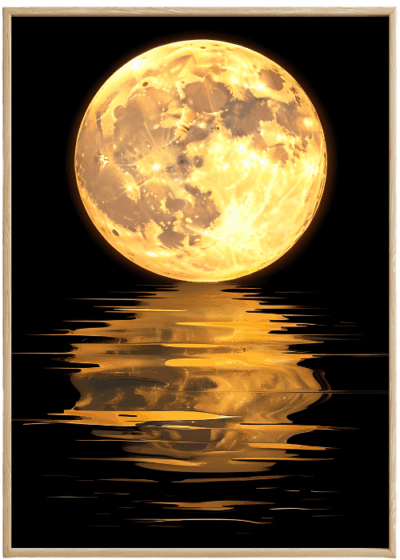 Plakat Pełnia Księżyca