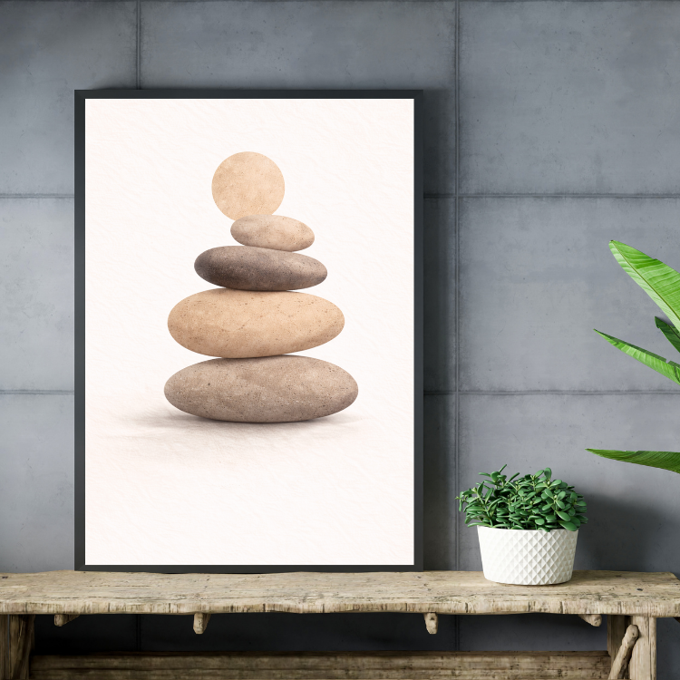 Plakat Kamienie Zen Kompozycja3