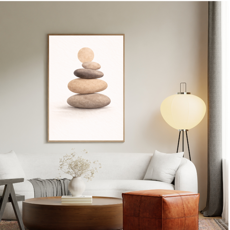 Plakat Kamienie Zen Kompozycja4