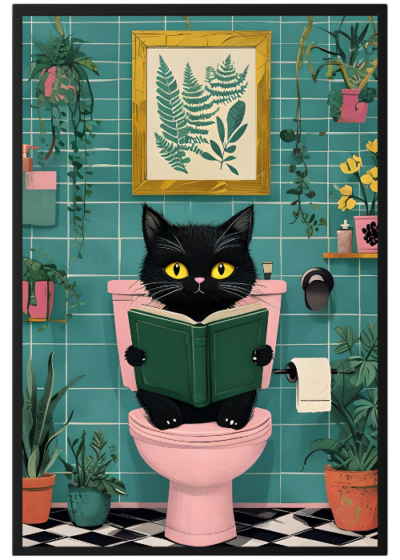 Plakat Kot Na Dwójce