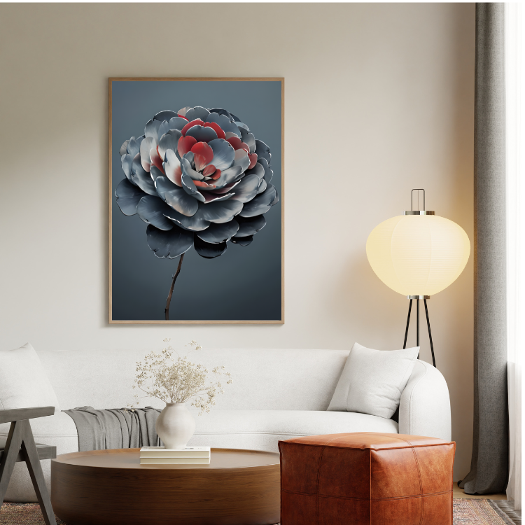 Plakat Ciemny Kwiat Kompozycja2