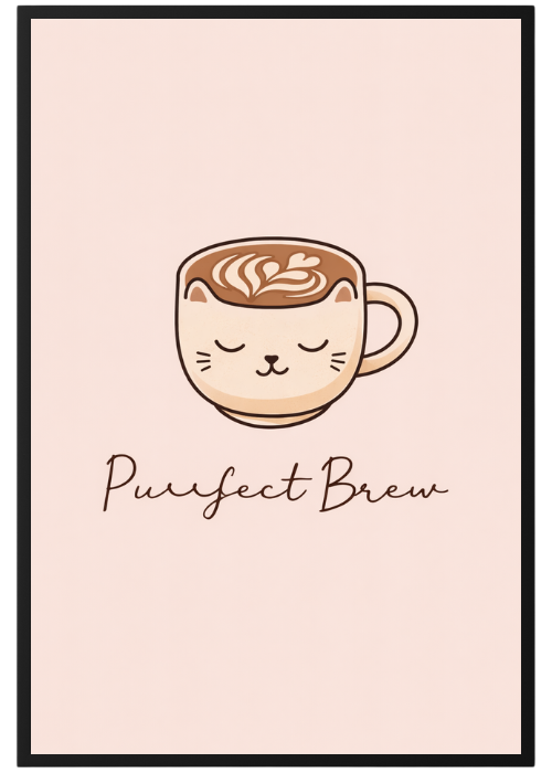 Plakat Coffee Brew Kompozycja1