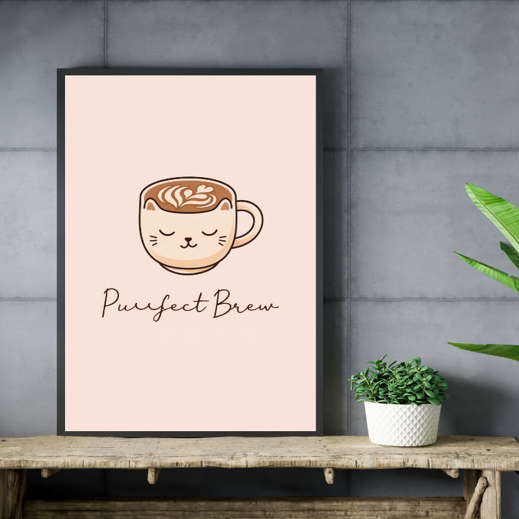 Plakat Coffee Brew Kompozycja3