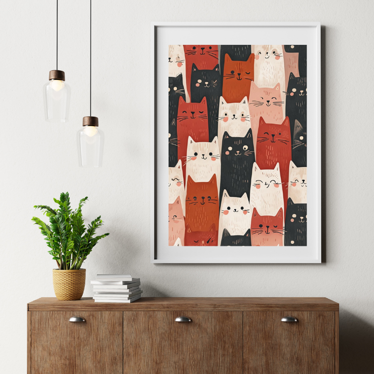 Plakat Gang Kotów Kompozycja4