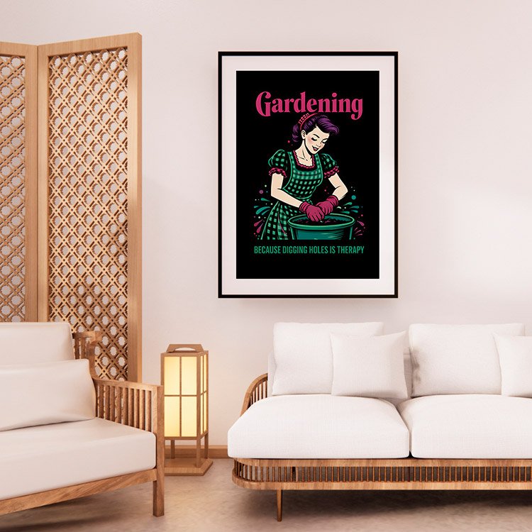 Plakat Gardening Kompozycja 2