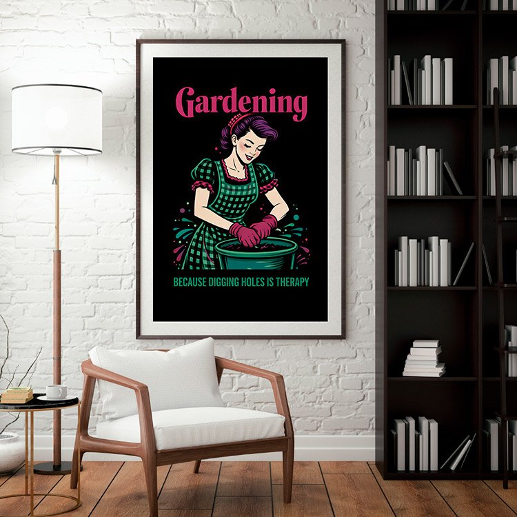Plakat Gardening Kompozycja 3