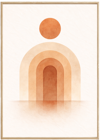 Plakat Japandi Art 2