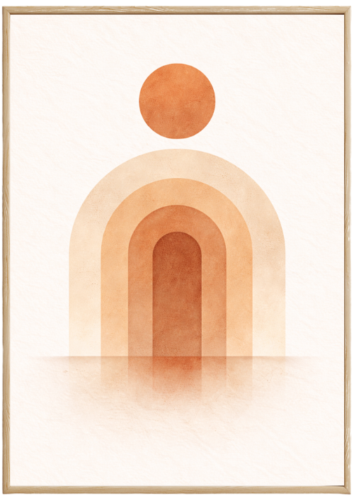 Plakat Japandi Art 2