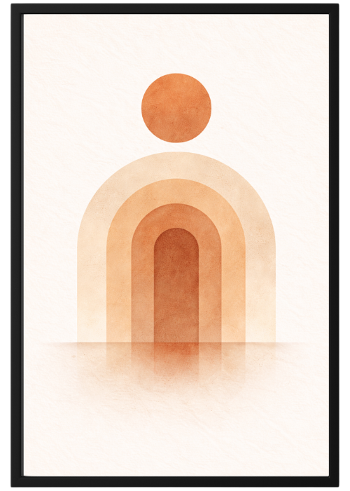 Plakat Japandi Art 2 Kompozycja1