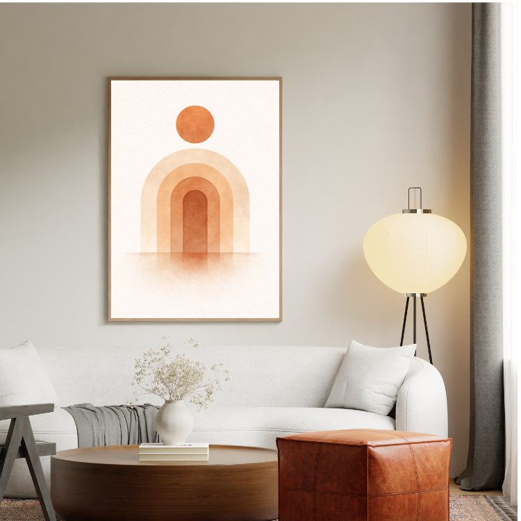 Plakat Japandi Art 2 Kompozycja3