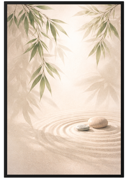 Plakat Japandi Boho 1