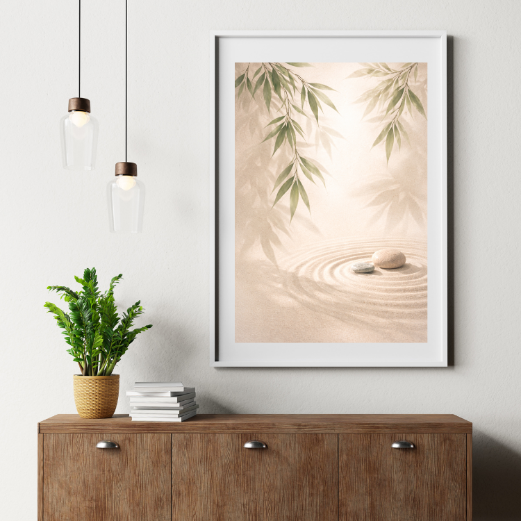 Plakat Japandi Boho 1 Kompozycja3