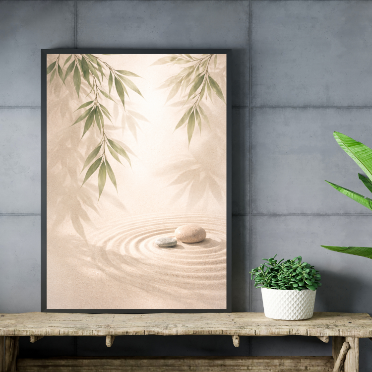 Plakat Japandi Boho 1 Kompozycja4