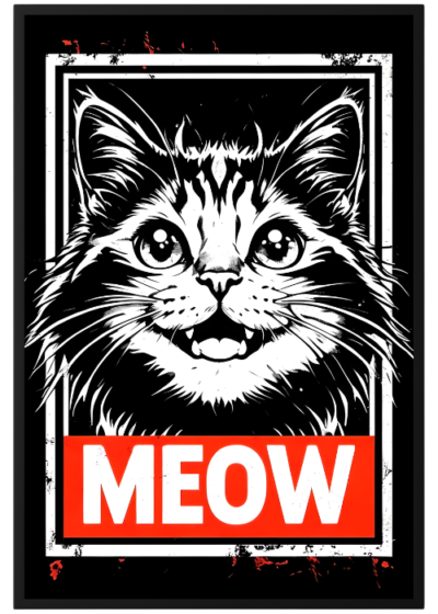 Plakat Kot Widowiskowy