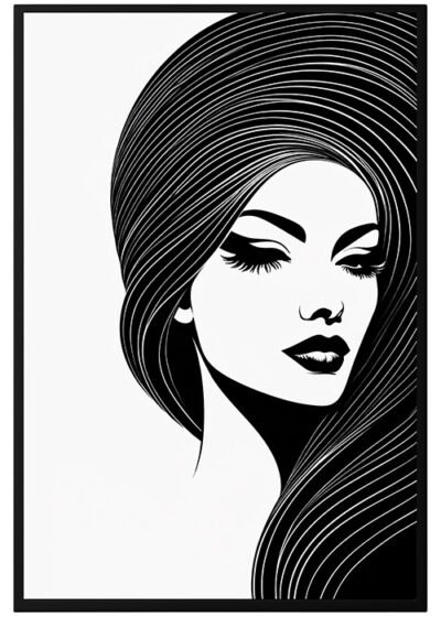 Plakat Ładna Fryzura