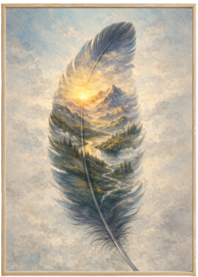 Plakat Liść Duchowy